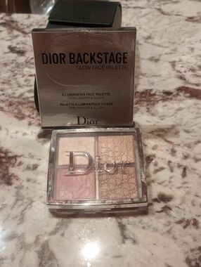 Dior Backstage Glow Face Palette - Pink & Champagne Gold